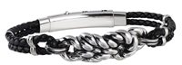 Bracelet Rosso Amante Man Amerigo in Steel UBR734HB - UBR734HB